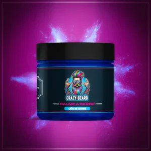 Crazy Beard - Baume Barbe Gaïac de Cayenne 60gr - Produit Français 100% Naturel