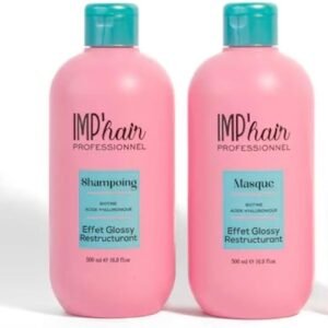Gamme Imp'Hair Trio Biotine Acide Hyaluronique - Shampoing, masque et sérum